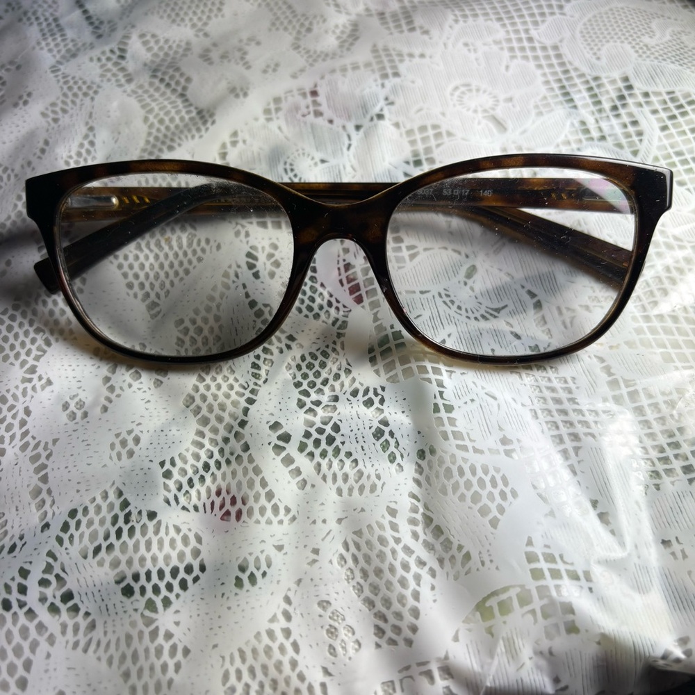 Armani Exchange Eyeglasses Frames AX 3037 8037 53-17-140 Havana Tortoise